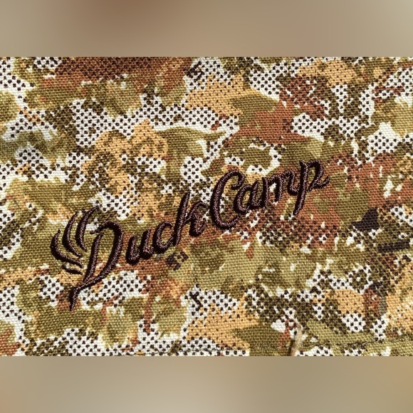 NWT Duck Camp Midland 2.0 Camo Camouflage Button Up Shirt Men’s Size XL Tall - Picture 9 of 10